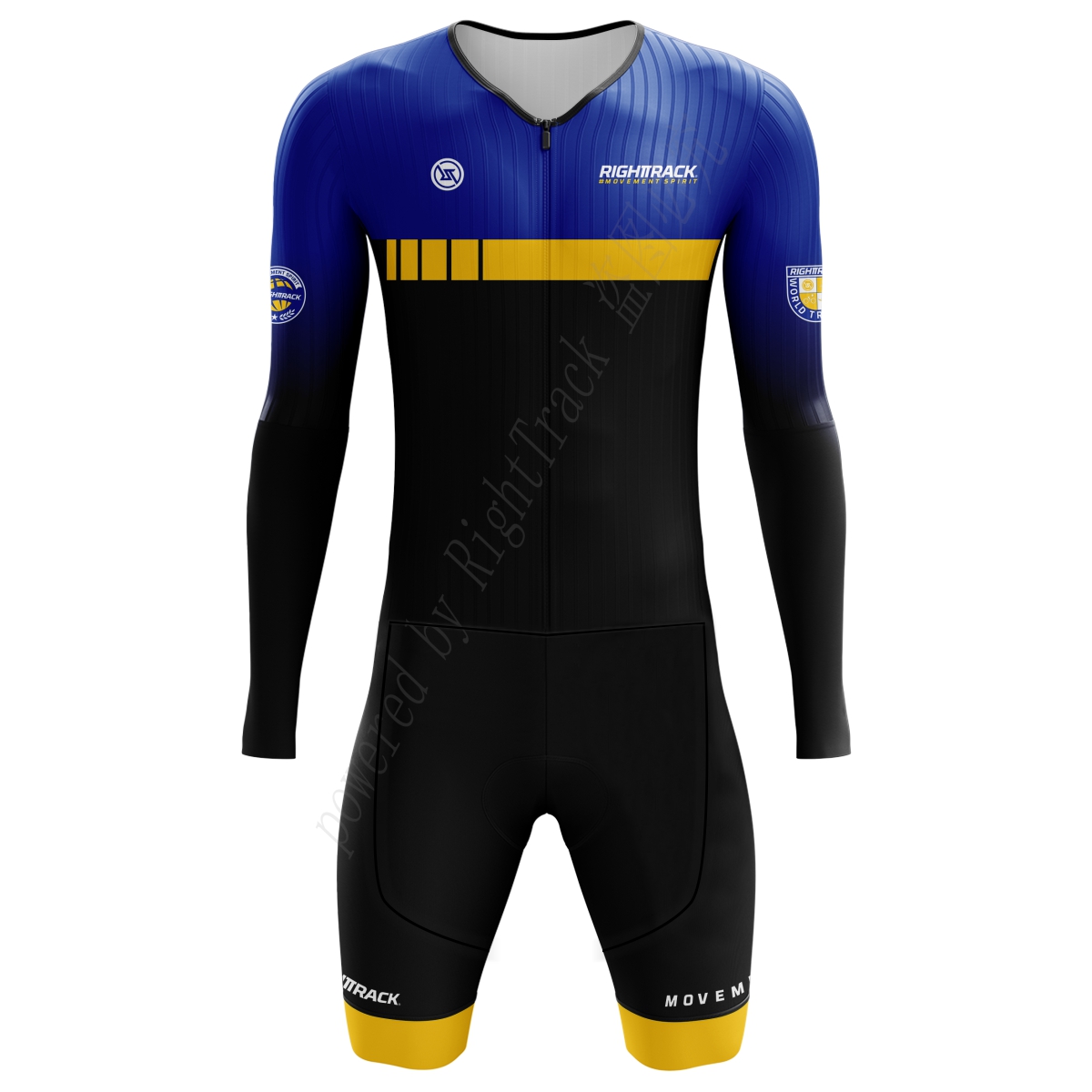 Wetsuit Men - Pakaian Skinsuit Lengan Panjang Juara Dunia