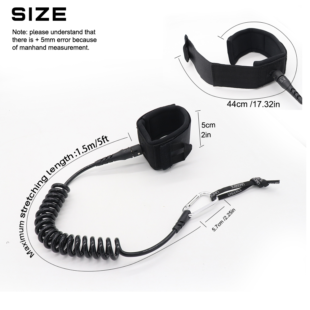 Tali Leash Surf UICE 5FT 5MM,  - Surfboard Leash ulasan dan harga