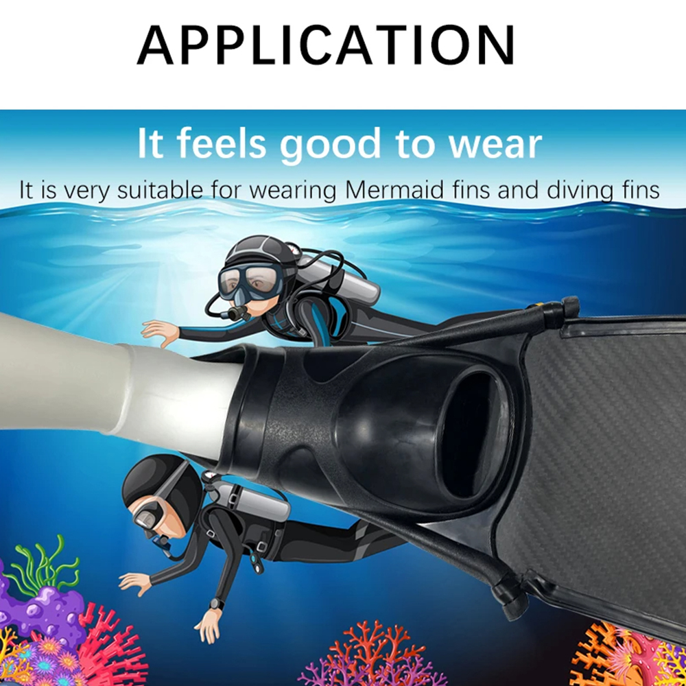 Kaus kaki Anti Slip nyaman unt - Flippers Swimming ulasan dan harga