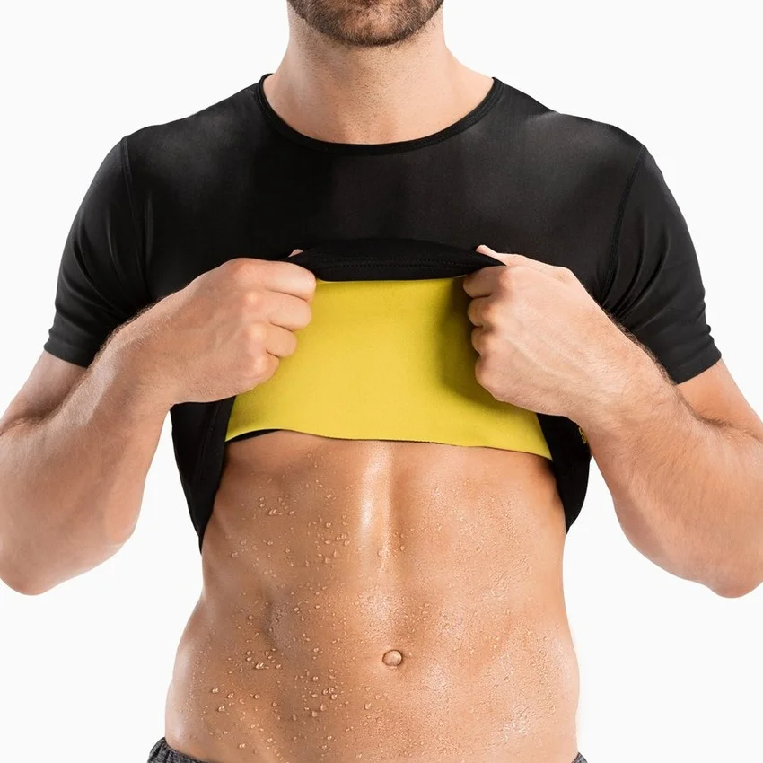 Kaus Sauna Pria Korset Perut D - Wetsuit Men ulasan dan harga