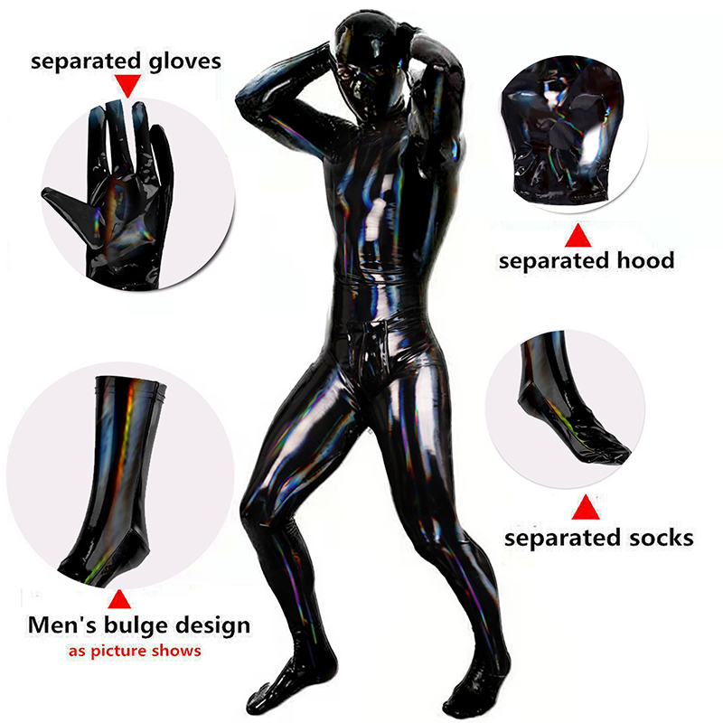 Setelan kucing kulit PVC seksi - Wetsuit Men ulasan dan harga